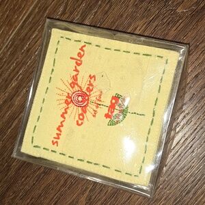 NWT TAG Summer cloth coasters.  #6272